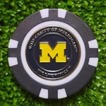 Michigan Wolverines Golf Ball Marker Magnetic Poker Chip New. Fixed Price $5.75.