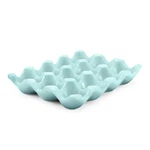 Ceramic Egg Tray 12 Cup Holder Container For Refrigerator Fridge (blue). Fixed Price $18.99.