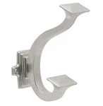 Hickory Hardware P2155-PN Bungalow Double Prong Wall Mount Bath Towel Hook. Fixed Price $11.99.