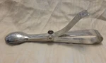 Pampered Chef Double Spoon Serving Tongs Retired Small Metal Stainless. Fixed Price $15.99.