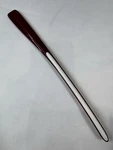 Pampered Chef Micro Scraper 1702 Long Narrow Spatula Cranberry Silicone. Fixed Price $18.99.