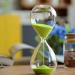 Large Fashion Colorful Hourglass Timer Clear Smooth Glas.... Fixed Price $44.84.