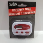 Cooking Concepts Electronic Digital Timer Kitchen Countdown White Red New. Fixed Price $6.99.