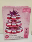 Wilton Birthday Princess Cupcake Stand Kit - #1008 Pink 24 Baking Cups. Fixed Price $11.96.