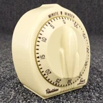 Vintage Robert Shaw Lux Minute Minder Timer Cream 60 Mechanical Usa. Fixed Price $15.00.