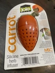 Joie Carrot Silicone Herb Infuser Spices Soup Bpa Free Dishwasher Safe Kitchen. Fixed Price $10.99.