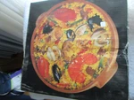 12" Diamenter Paella Dish Terra Cotta (boston Warehouse) Model #09-134 (1992). Fixed Price $80.00.