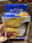 Progressive Double Sided Cookie Biscuit Cutter Set Of 7 Flutedsmooth Edge Case. Fixed Price $15.00.