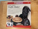Presto 03510 Ceramic Flipside Belgian Waffle Maker Black New Nonstick 180. Fixed Price $36.95.