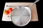 New Box Tupperware Chef Series 12 Inch Stainless Steel Griddle. Fixed Price $99.99.