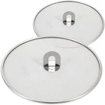 2PCS Splatter Screen 10" 13" Stainless Steel Mesh Frying Pan Grease Guard. Fixed Price $14.19.