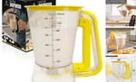 Batter Dispenser 5-CUP Mix Pourer For Pancakes, Classic Yellow. Fixed Price $38.46.