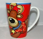 Jo!e Joie Jole Joe Reindeer Christmas Holiday Coffee Tea Mug Cup Msc Ceramic. Fixed Price $7.99.