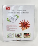 Fruit Watermelon Cantaloupe Stainless Steel Cutter Slicer Kitchen Tool. Fixed Price $17.10.