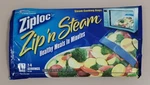 Ziploc Steam Cooking Medium 10 2-4 Servings Per Sealed. Fixed Price $12.00.