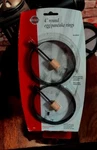 Norpro 4" Round Egg & Pancake Rings (set Of 2) With Wood Handles - New!. Fixed Price $10.00.