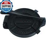 Imusa 8-INCH Black Cast Iron Tortilla Press Maker. Fixed Price $49.93.