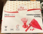 Fat Daddio's Confectionery Funnel Dispenser. Fixed Price $16.95.