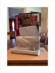 New Kamenstein Stainless Steel Cookbook Stand With Glass Shield, Scratchproof. Fixed Price $26.00.