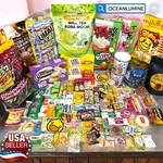 155 Piece Snack Box Asian Japanese Chinese Korean Variety Savory Treats Samples. Fixed Price $49.28.