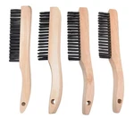 4 Pcs Multi-purpose Shoe Handle Wire Scratch Brushes Oil Tempered Steel. Fixed Price $30.65.