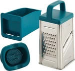 Rachael Ray Tools And Gadgets Stainless Steel Box Grater, Teal Blue. Fixed Price $39.99.