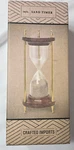 Sand Timer Hour Glass (crafted Imports) New Open Box. Fixed Price $16.99.