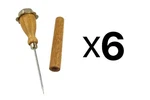 Norpro 7 In. Stainless Steel Ice Pick With Wood Handle Sheath (6-PACK). Fixed Price $29.11.