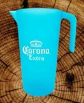 Corona Extra Frosted Blue 64 Oz Beer Pitcher New "free Shipping". Fixed Price $14.95.
