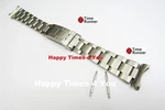 20MM Oyster Style Solid Stainless Steel Mens Watch Band Bracelet. Fixed Price $39.99.