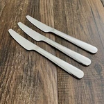 Ikea Dragon (3) Solid Dinner Knife 8 1/4IN Stainless Replacement Glossy Mcm. Fixed Price $6.00.