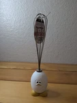 Joie Msc International Eggy Whiskie Stainless Steel Stand Up Nwt Cute. Fixed Price $12.99.