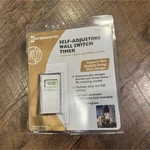 Intermatic ST01C Self-adjusting Timer Wall Switch, Daylight Saving, White. Fixed Price $25.50.