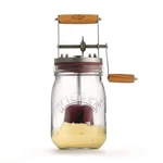 Kilner Butter Churner Glass Beechwood Crank Dishwasher Safe 10-MIN Homemade. Fixed Price $114.99.