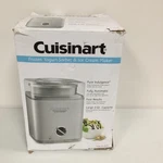 Cuisinart ICE-30BCP1 Frozen Yogurt Cream Maker Silver-(read). Fixed Price $72.99.