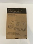 The Pampered Chef 2605 Coating Tray And Tools. Fixed Price $19.99.