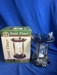 River City Clocks Hourglass Sand Timer Black Wood Home Decor Desk 15 Minutes. Fixed Price $49.00.
