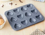 Fox Run Mini Heart Muffin Pan, 12-CUP, Preferred 7.25 9.5 0.5, Gray. Fixed Price $22.31.