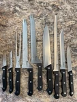 9 Ronco Six Star Knives Carving Chef Garnish Utility Saw 1/2/5/6/7/12/13/15/16. Fixed Price $24.98.