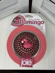 Joie Flamingo Kitchen Sink Strainer Flexible Fit Durable Pink Drain Cover. Fixed Price $15.99.