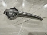 Vintage Ebaloy Inc Citrus Press 12-1-4 Aluminum Hand Juicer Made Usa. Fixed Price $20.00.