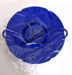 Kuhn Rikon Kochblume Boil Over Spill Stopper Silicone Lid 11 Large Blue New. Fixed Price $14.00.
