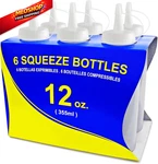New Star Restaurant Quality Plastic Squeeze Bottle, 12 Ounces, Clear. Fixed Price $35.25.
