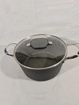 6-QUART Stockpot/casserole Glass Lid Stainless Steel Handles The Rock Starfrit. Fixed Price $44.98.