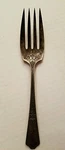 Sterling Silver Cold Meat 8" Fork D'orleans Harold Nook. Fixed Price $120.00.