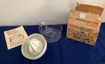 Vintage Waring Citrus Juicer Attachment CF910-1. Fixed Price $29.00.