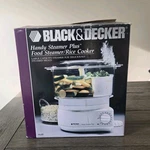 Black & Decker Handy Steamer Plus HS90 Food Rice Cooker New. Fixed Price $85.99.