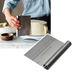 Stainless Steel Dough Scraper Cutter Bench Tool For Pizza Pastry Cake Baking. Fixed Price $6.59.