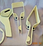 Vtg Lot Of 3 Kitchen Gadgets - Tupperware Cake & Pie Cutters, Safety Jar Opener. Fixed Price $28.00.
