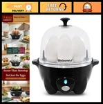 Rapid Egg Cooker - 7 Capacity, Easy Peel, Hard/soft Boiled, Poacher, Omelet. Fixed Price $27.99.